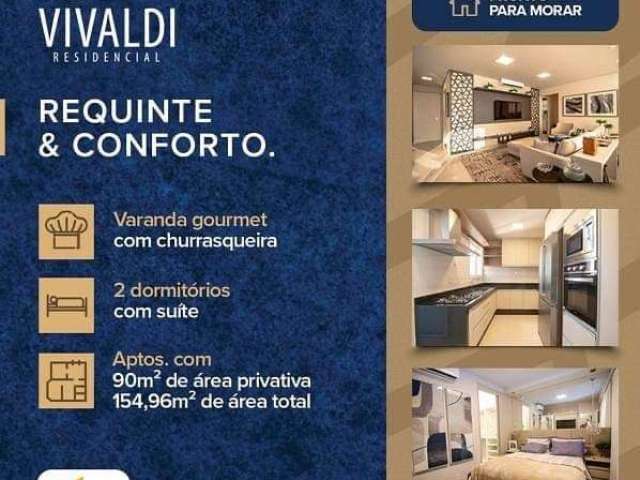 Apartamento com 2 dormitórios à venda, 89 m² por R$ 460.000 - São Joaquim - Araçatuba/SP