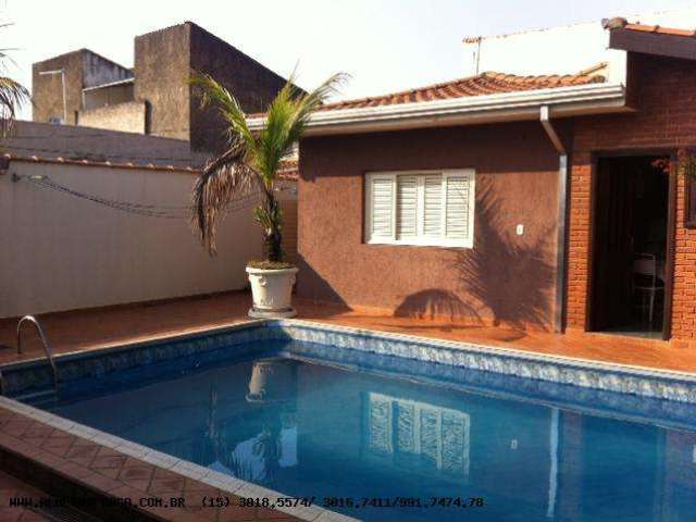 Casa para Venda em Sorocaba, Jardim Maria do Carmo, 3 dormitórios, 1 suíte, 4 banheiros, 3 vagas