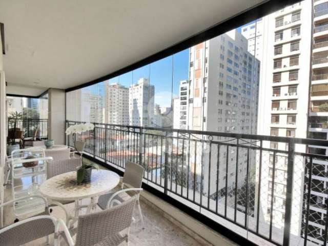 Apartamento Jardins,367m²,4 suítes,6 vagas.