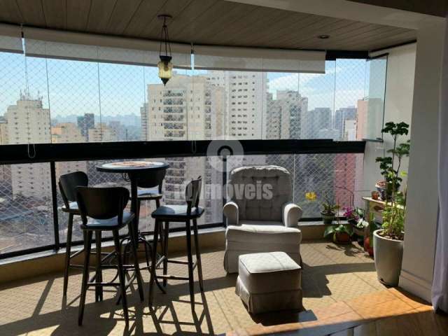 Apartamento Moema 3 suítes, 3 vagas, 190M², sala com churrasqueira e lazer !