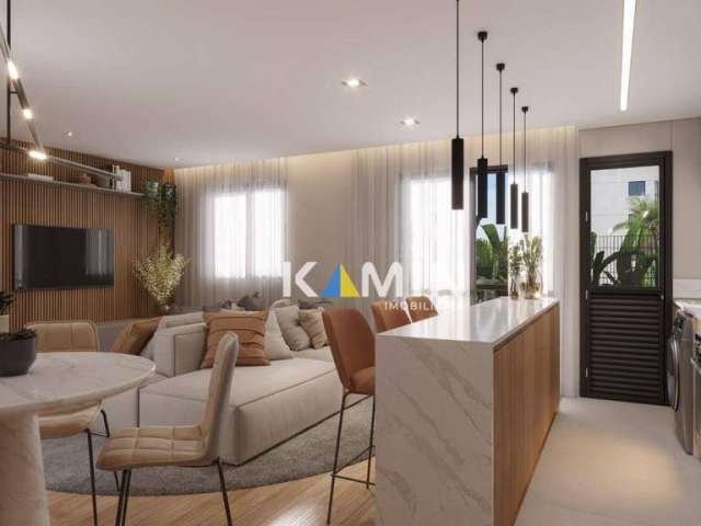 Apartamento à venda, 58 m² por R$ 369.326,99 - Capão Raso - Curitiba/PR