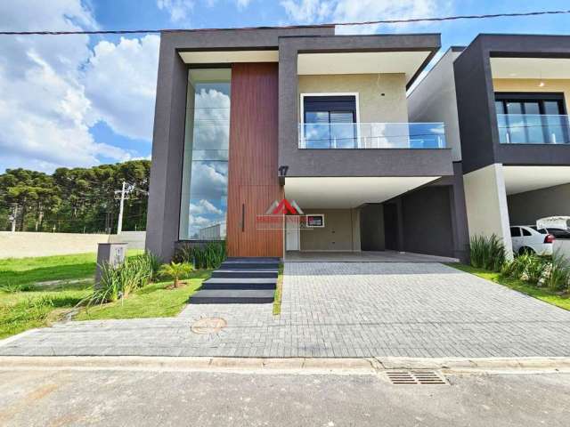 Casa Alto Padrão com 3 Suítes , 251m² - Afonso Pena - São José dos Pinhais