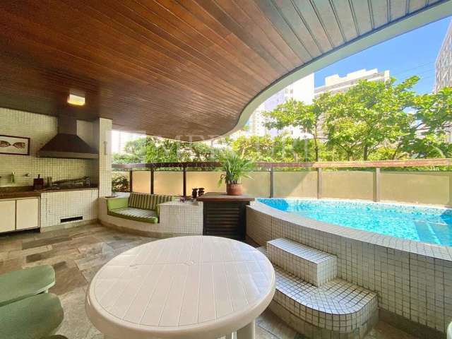 Apartamento com Piscina e Churrasqueira, 3 quartos (1 suíte) à venda, 180 m² por R$ 1.200.000 - Pitangueiras - Guarujá/SP - Imobiliária Mercuri