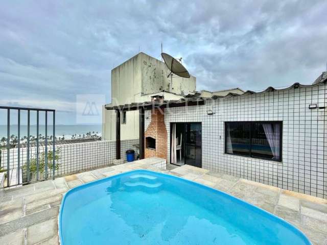 Cobertura com Vista para o Mar com 2 quartos (1 suíte) à venda, 177 m² por R$ 700.000 - Enseada - Guarujá/SP - Imobiliária Mercuri