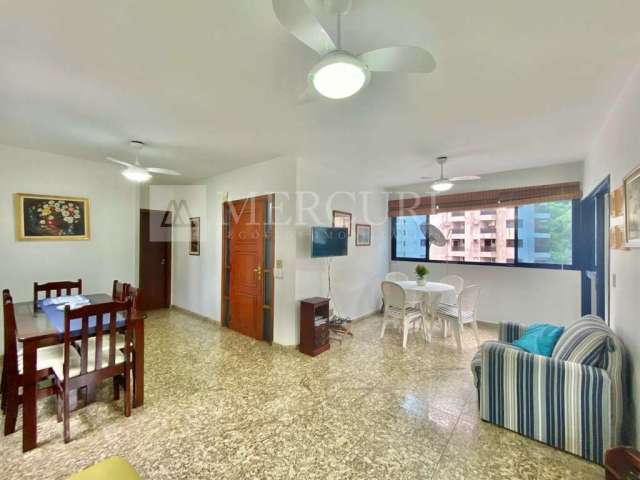 Apartamento Amplo com Varanda Gourmet, 3 quartos (1 suíte) à venda, 130 m² por R$ 695.000 - Pitangueiras - Guarujá/SP- Imobiliária Mercuri