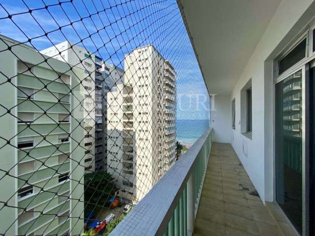 Apartamento com Vista para Mar, 2 quartos à venda, 126 m² por R$ 500.000 - Pitangueiras - Guarujá/SP - Imobiliária Mercuri