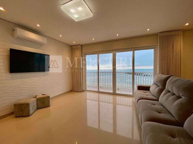 Apartamento Frente Mar com 4 quartos (4 suítes) à venda, 210 m² por R$ 2.500.000 - Pitangueiras - Guarujá/SP - Imobiliária Mercuri