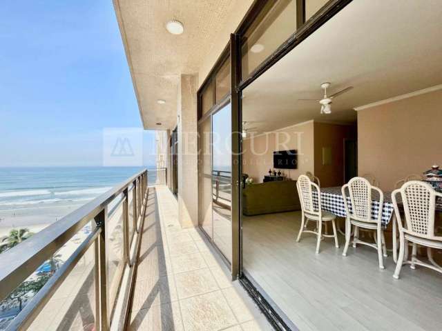 Apartamento com Vista para o Mar, 3 quartos (3 suítes) à venda, 150 m² por R$ 1.200.000 - Pitangueiras - Guarujá/SP - Imobiliária Mercuri