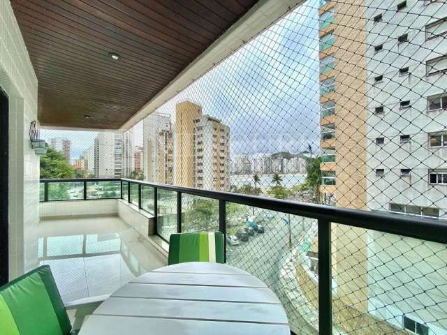 Apartamento com 3 quartos (1 suíte) à venda, 100 m² por R$ 860.000 - Jardim Astúrias - Guarujá/SP - Imobiliária Mercuri