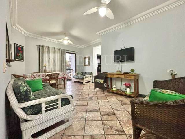 Apartamento com Sacada, 2 quartos (1 suíte) à venda, 76 m² por R$ 370.000 - Jardim Três Marias - Guarujá/SP - Imobiliária Mercuri