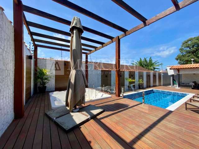 Casa com Piscina, 3 quartos à venda, 110 m² por R$ 850.000 - Enseada - Guarujá/SP - Imobiliária Mercuri