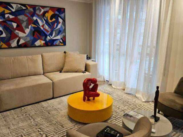 Apartamento com 3 dormitórios para alugar, 121 m² por R$ 12.442,00/mês - Brooklin - São Paulo/SP