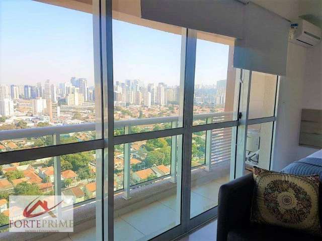 Apartamento para alugar, 31 m² por R$ 5.400,00/mês - Brooklin - São Paulo/SP