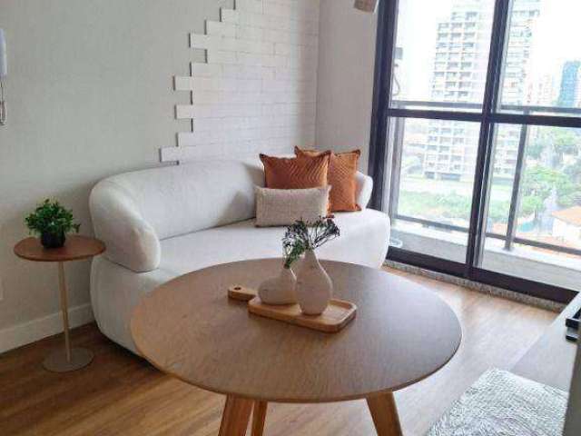 Studio com 1 dormitório para alugar, 32 m² por R$ 4.300,01/mês - Brooklin - São Paulo/SP