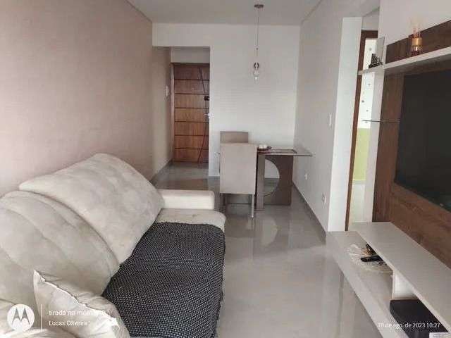 Apartamento com 2 dormitórios para alugar, 60 m² por R$ 3.200,00/mês - Caiçara - Praia Grande/SP