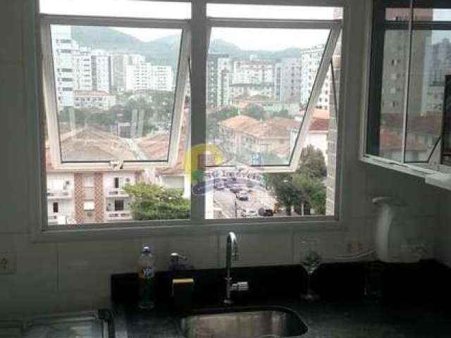 Apartamento com 2 dorms, Campo Grande, Santos - R$ 450 mil, Cod: 5082