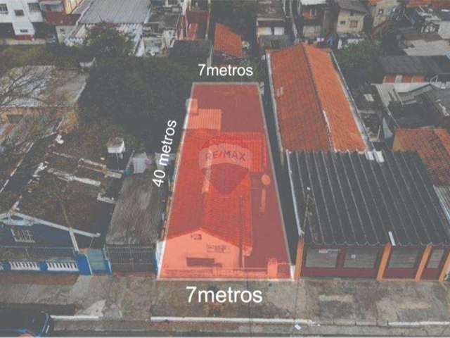 Vende Terreno de 280 m² - Excelente Oportunidade Para Construtor ou Investidor (ACEITA PERMUTA e PROPOSTA).