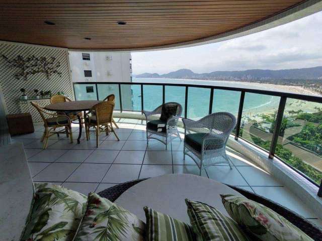 Apartamento com 4 dormitórios à venda, 224 m² por R$ 2.500.000,00 - Enseada - Guarujá/SP