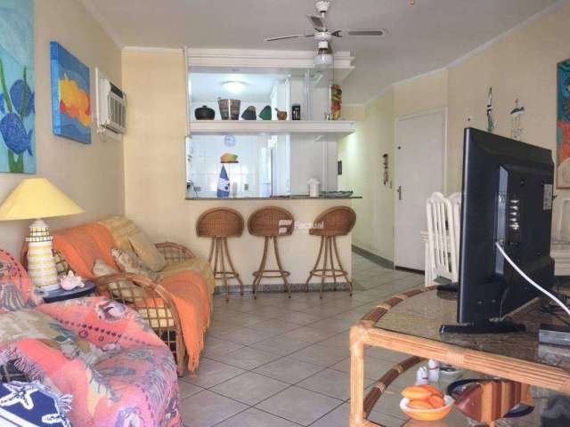 Apartamento com 3 dormitórios à venda, 100 m² por R$ 580.000,00 - Enseada - Guarujá/SP