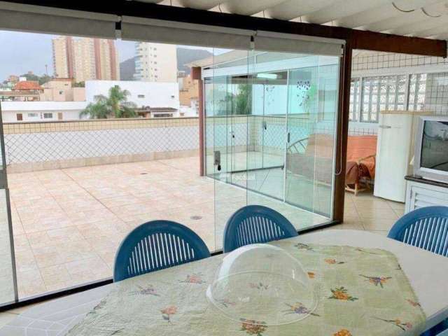 Cobertura com 3 dormitórios à venda, 160 m² por R$ 800.000,00 - Enseada - Guarujá/SP