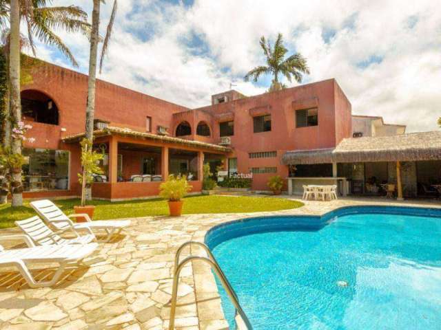 Casa com 5 dormitórios, 392 m² - venda por R$ 1.890.000,00 ou aluguel por R$ 10.000,00/mês - Balneário Praia do Pernambuco - Guarujá/SP