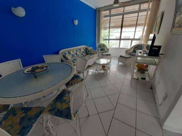 Apartamento com 2 dormitórios à venda, 86 m² por R$ 405.000,00 - Pitangueiras - Guarujá/SP