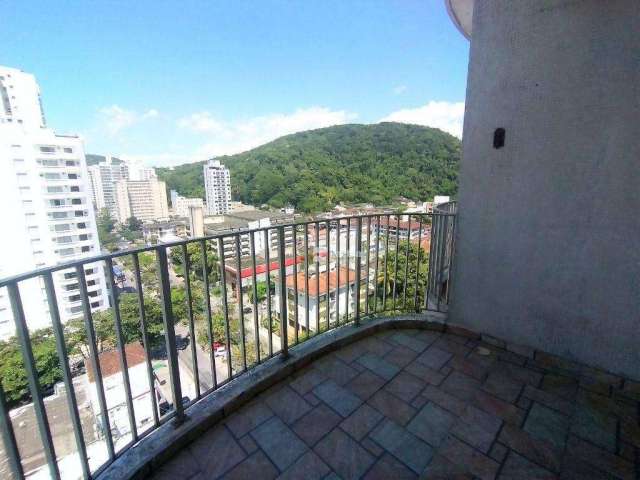 Apartamento com 3 dormitórios à venda, 90 m² por R$ 425.000,00 - Pitangueiras - Guarujá/SP
