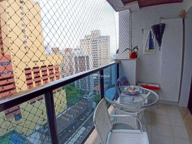 Apartamento com 2 dormitórios à venda, 72 m² por R$ 550.000,00 - Pitangueiras - Guarujá/SP