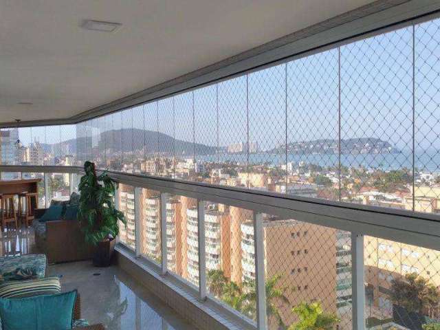 Apartamento com 3 dormitórios à venda, 119 m² por R$ 1.380.000,00 - Enseada - Guarujá/SP