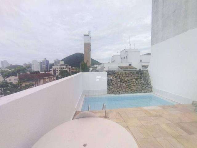 Cobertura com 3 dormitórios à venda, 280 m² por R$ 800.000,00 - Enseada - Guarujá/SP