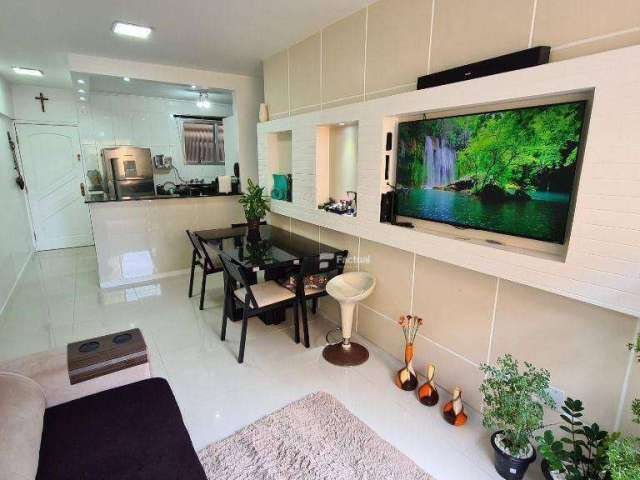 Apartamento com 2 dormitórios à venda, 70 m² por R$ 350.000,00 - Enseada - Guarujá/SP