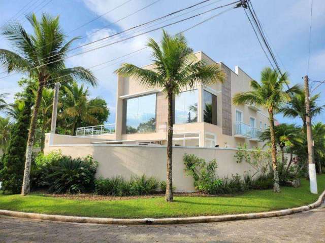 Casa com 5 dormitórios, 1050 m² - venda por R$ 6.500.000,00 ou aluguel por R$ 30.000,00/mês - Acapulco - Guarujá/SP