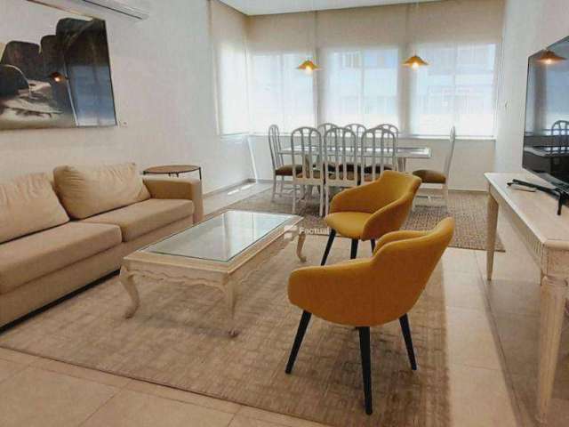 Apartamento com 3 dormitórios à venda, 121 m² por R$ 850.000,00 - Pitangueiras - Guarujá/SP