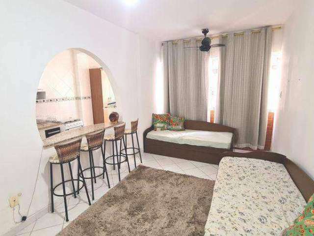 Apartamento com 1 dormitório à venda, 60 m² por R$ 340.000,00 - Pitangueiras - Guarujá/SP