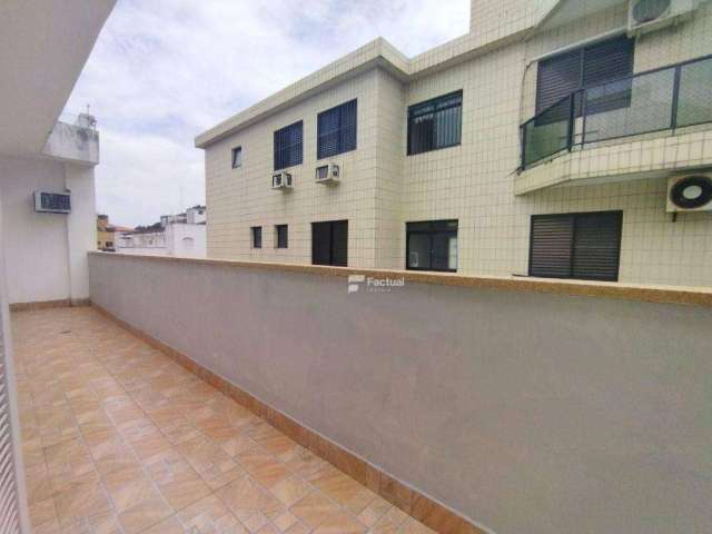 Cobertura com 3 dormitórios à venda, 188 m² por R$ 530.000,00 - Enseada - Guarujá/SP