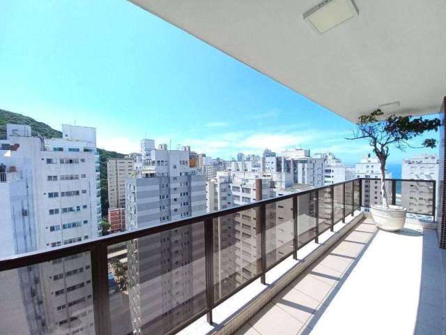Apartamento com 4 dormitórios à venda, 240 m² por R$ 1.000.000,00 - Pitangueiras - Guarujá/SP
