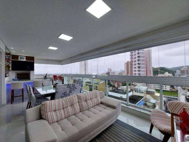 Apartamento com 3 dormitórios à venda, 124 m² por R$ 1.500.000,00 - Enseada - Guarujá/SP