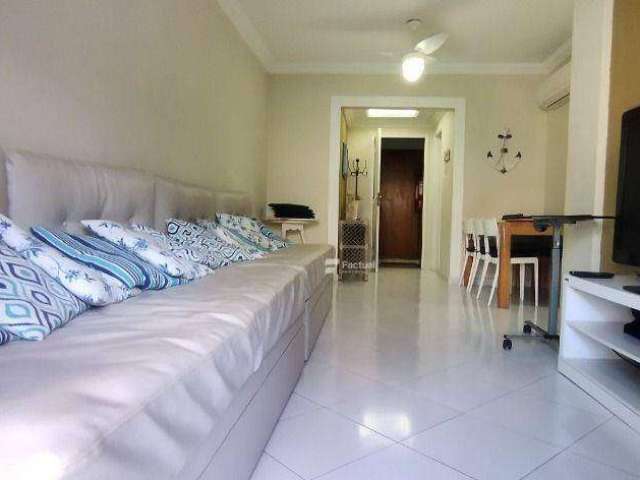 Apartamento com 3 dormitórios à venda, 82 m² por R$ 430.000,00 - Enseada - Guarujá/SP