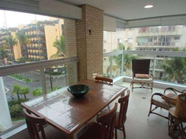 Apartamento com 3 dormitórios à venda, 101 m² por R$ 1.100.000,00 - Enseada - Guarujá/SP