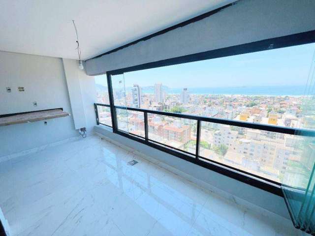 Apartamento novo, 2 dormitórios, vista mar, lazer completo