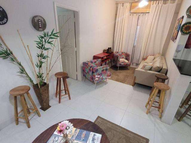 Apartamento com 2 dormitórios à venda, 60 m² por R$ 260.000,00 - Enseada - Guarujá/SP