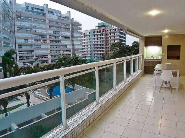 Apartamento com 3 dormitórios à venda, 95 m²  - Riviera de São Lourenço - Bertioga/SP