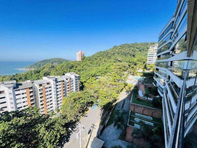 Apartamento com 4 dormitórios à venda, 189 m² por R$ 1.200.000,00 - Morro Sorocotuba - Guarujá/SP