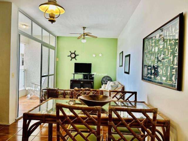 Apartamento com 3 dormitórios à venda, 83 m² por R$ 350.000,00 - Enseada - Guarujá/SP