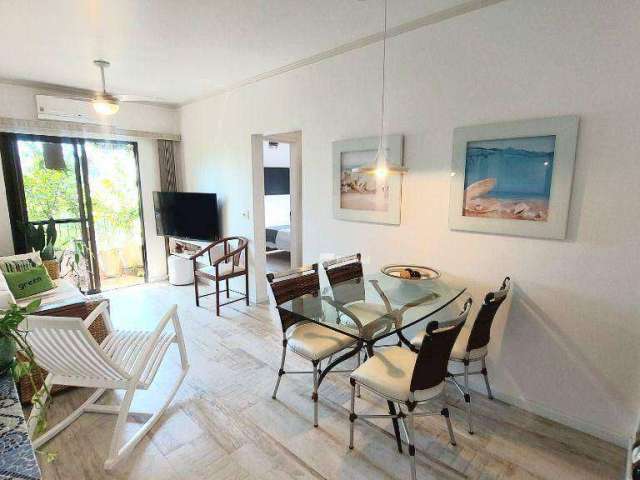 Apartamento com 2 dormitórios à venda, 63 m² por R$ 360.000,00 - Enseada - Guarujá/SP