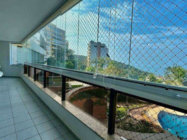 Apartamento com 4 dormitórios à venda, 170 m² por R$ 1.250.000,00 - Morro Sorocotuba - Guarujá/SP