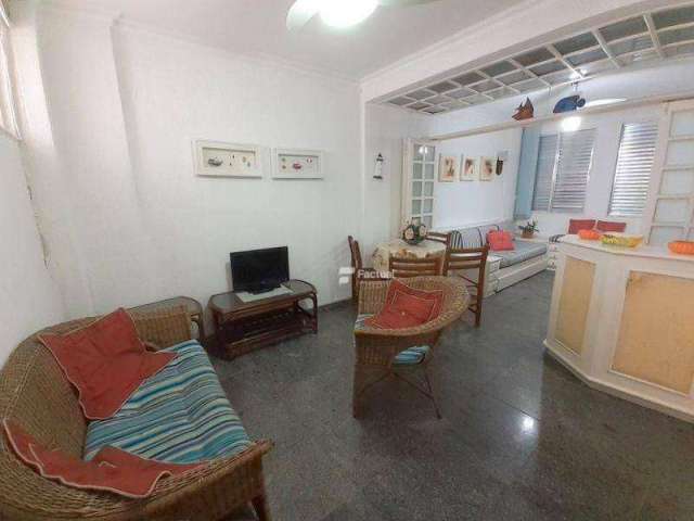 Apartamento com 1 dormitório à venda, 50 m² por R$ 330.000,00 - Pitangueiras - Guarujá/SP