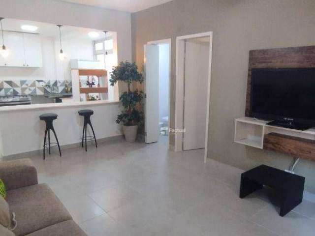 Apartamento com 1 dormitório à venda, 57 m² por R$ 245.000,00 - Enseada - Guarujá/SP