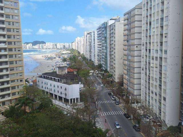 Apartamento com 2 dormitórios para alugar, 140 m² por R$ 4.500,00/mês - Pitangueiras - Guarujá/SP