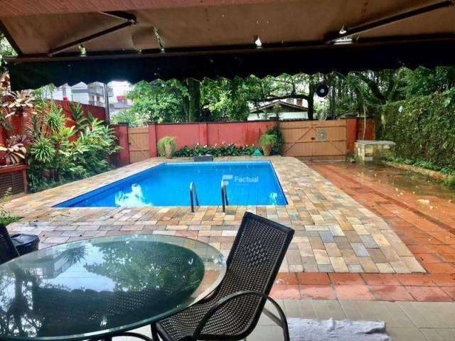 Casa com 4 dormitórios para alugar, 223 m² por R$ 4.500,00 - Enseada - Guarujá/SP